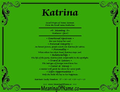 katrina|katrina meaning.